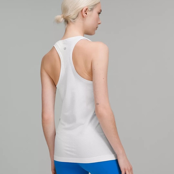 Lululemon White Racerback Tank - Picture 2 of 3